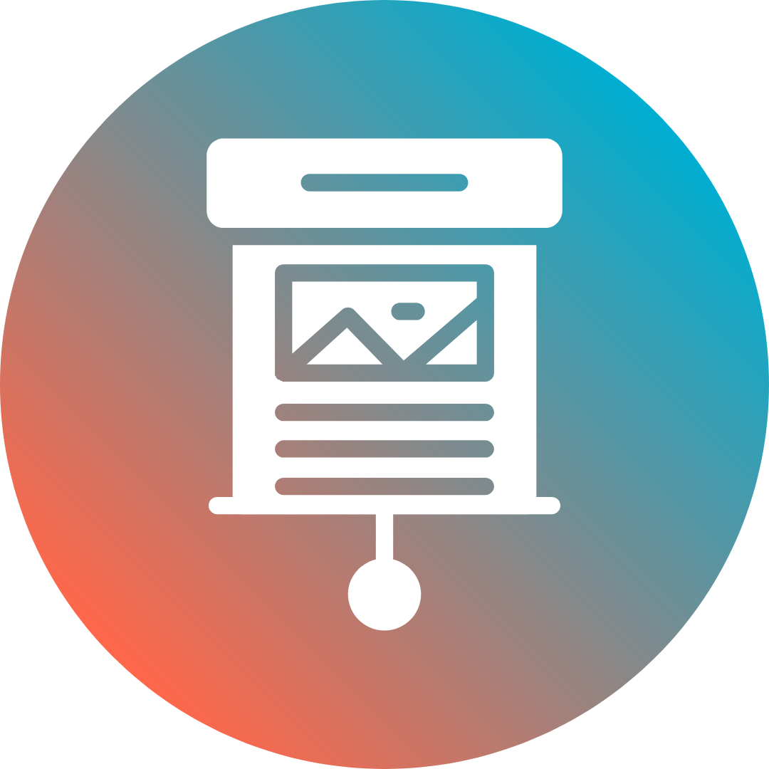 Icon for present section