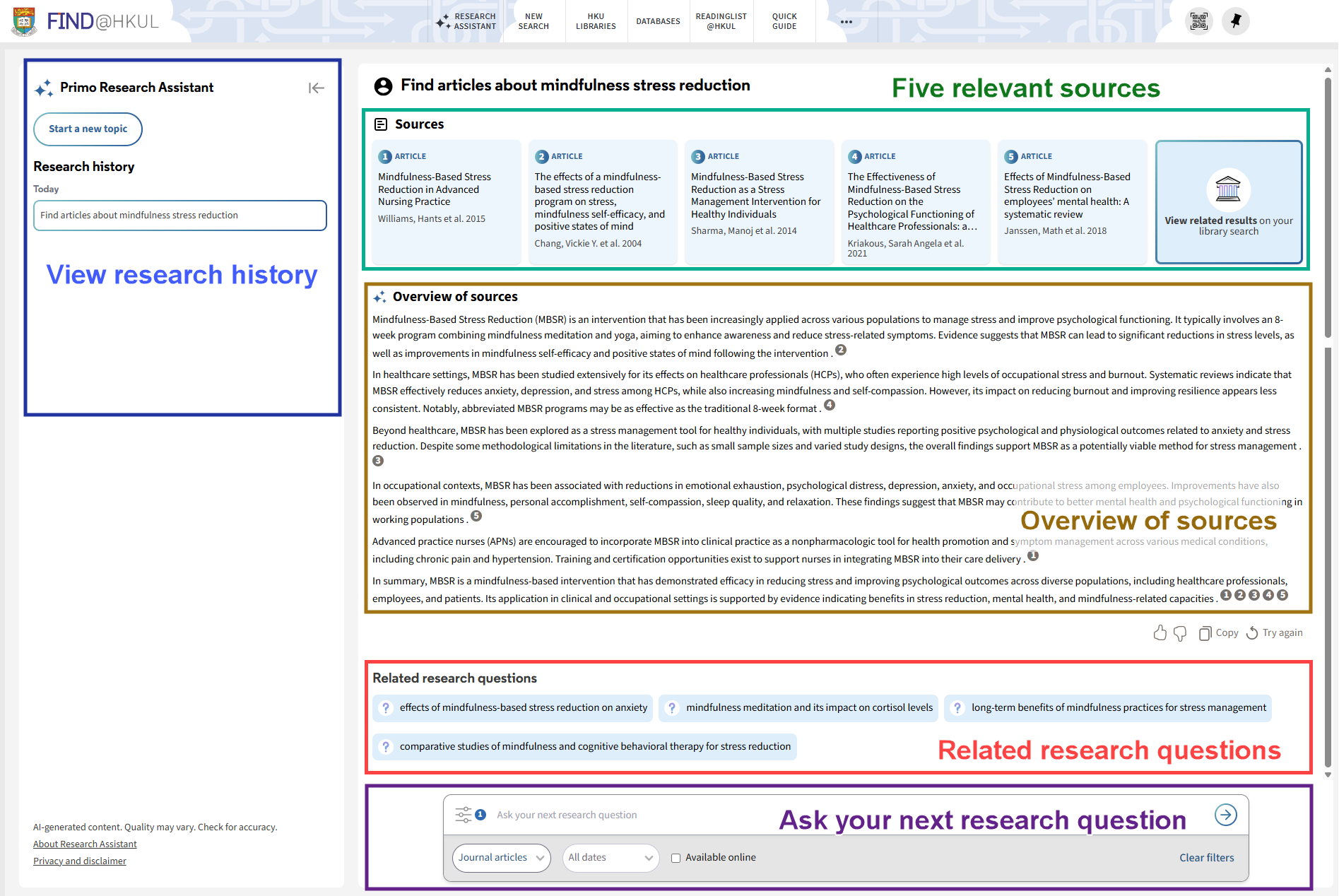 Primo Research Assistant - Digital Learning Experience - LibGuides at ...