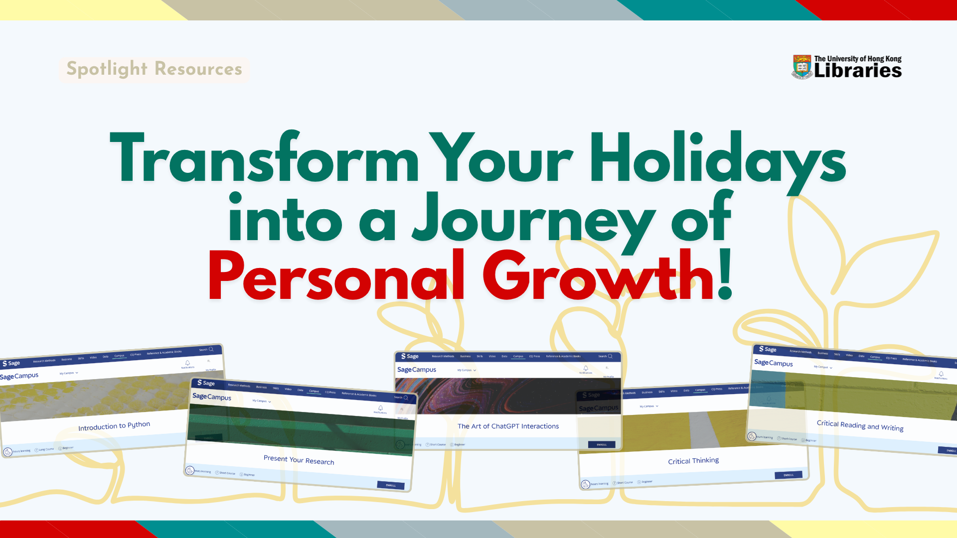 Spotlight resources: Sage Campus