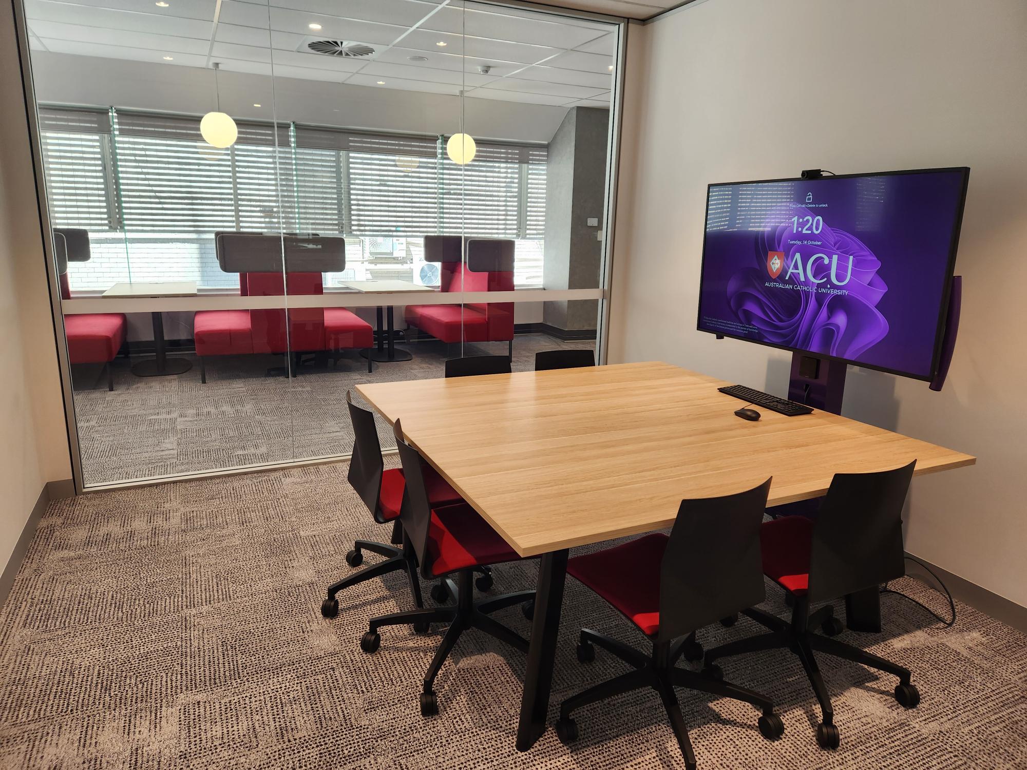 Space Availability - Level 1 - 10 - Bookings - ACU Library