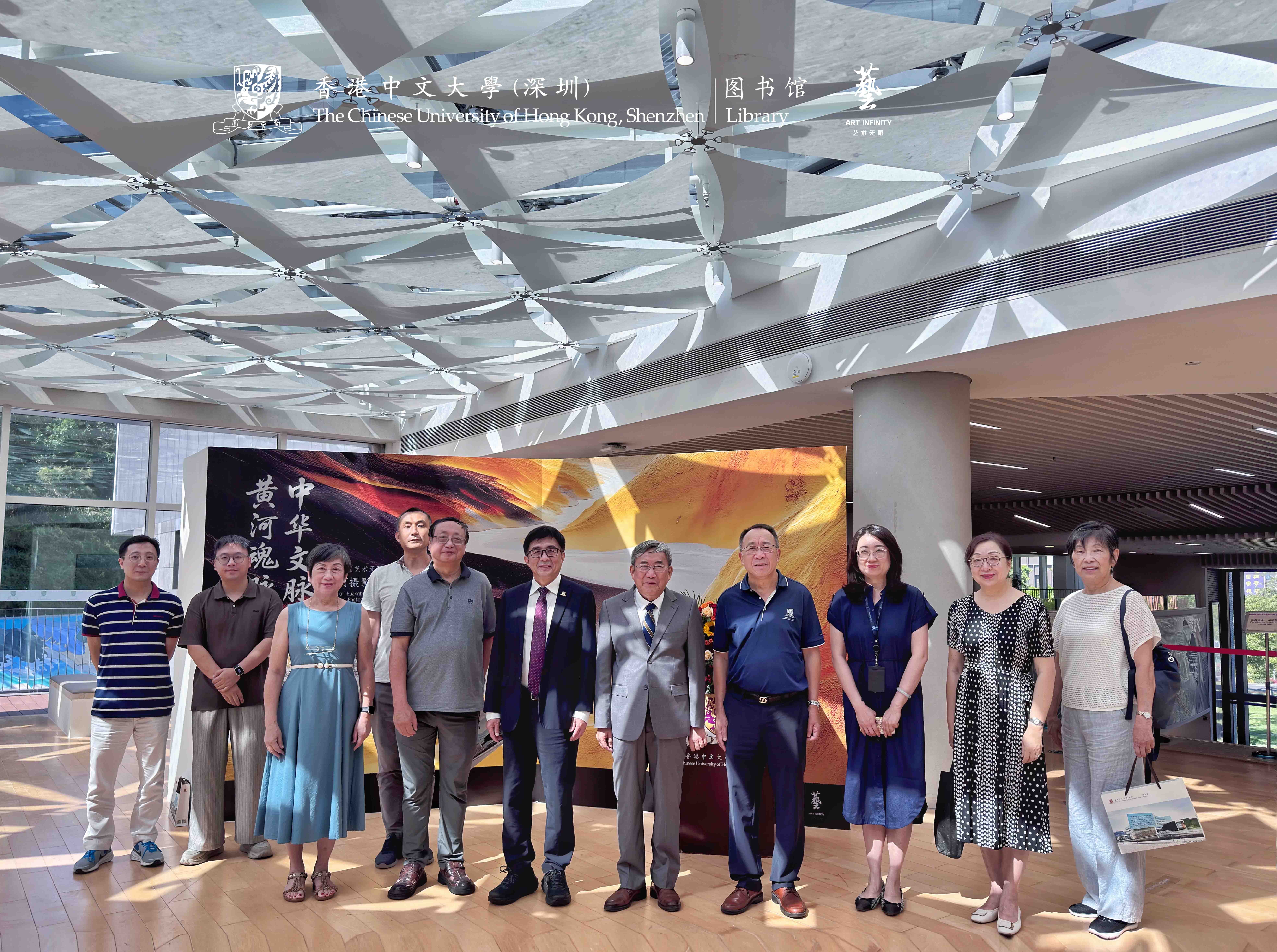 Opening ceremony group photo with distinguished guests