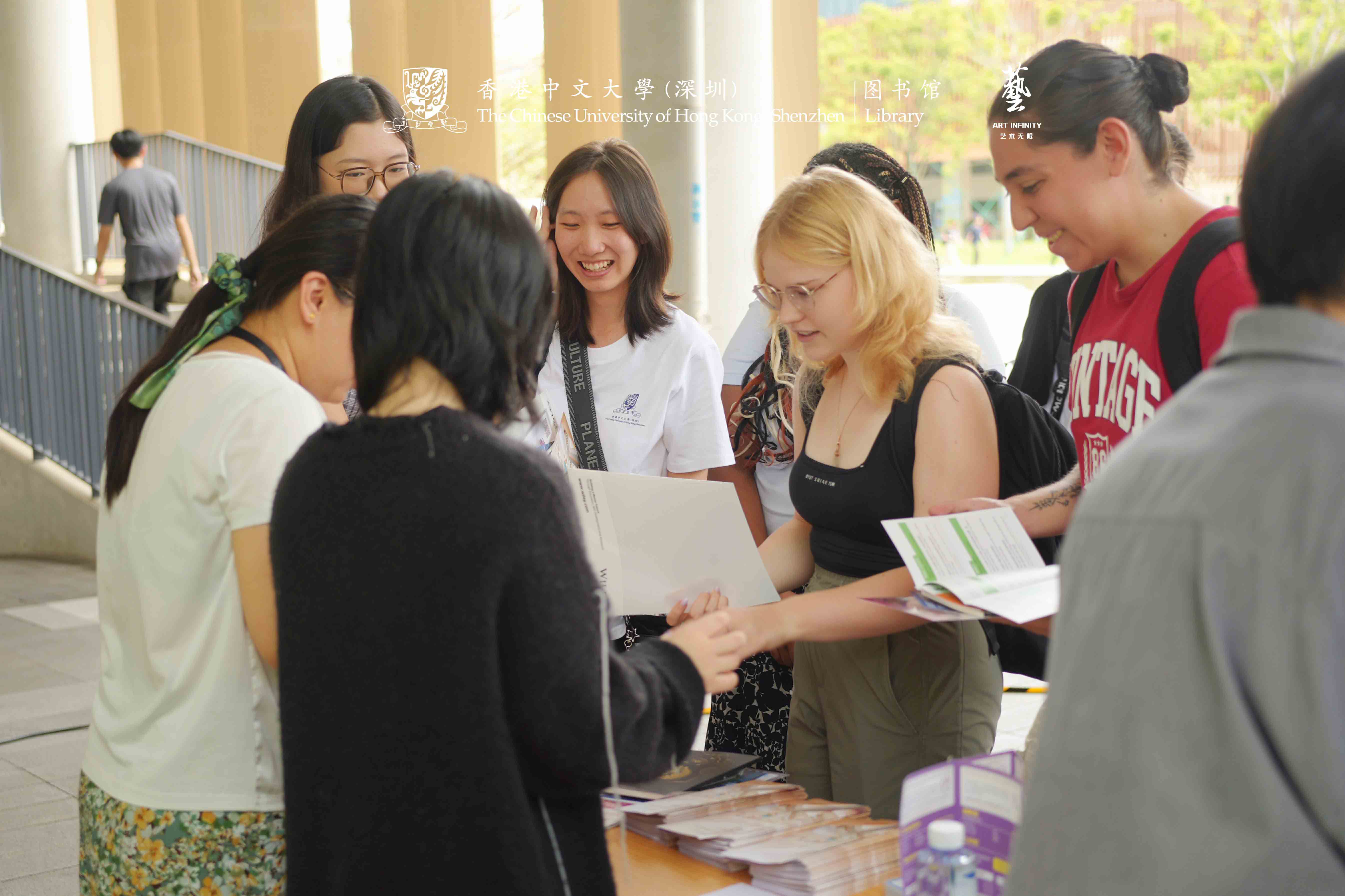 Students participating in subject quiz