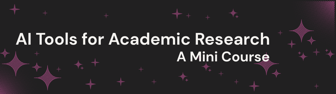 AI Tools for Academic Research Banner