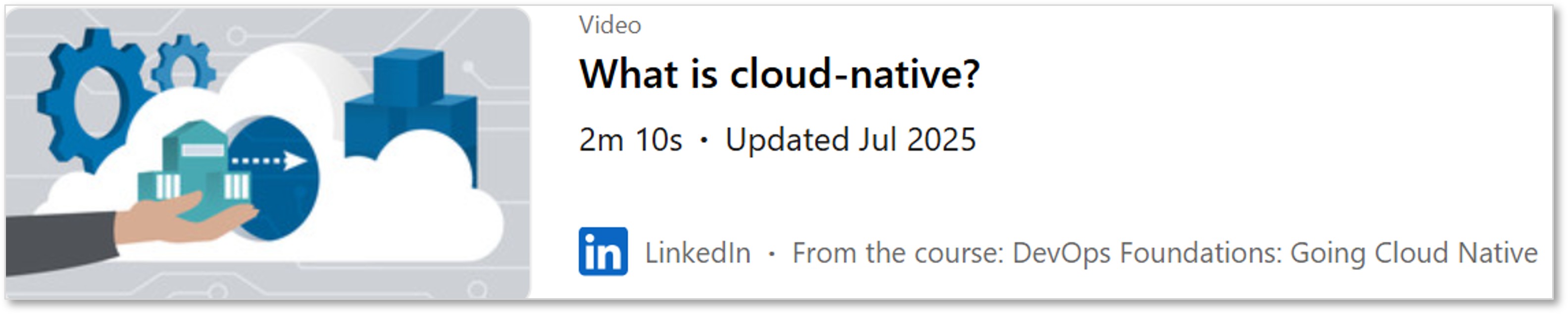 Cloud Native Applications & Microservices - ET0745 Cloud Native ...