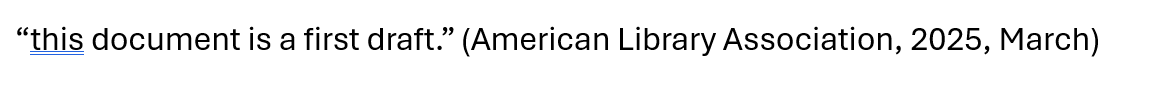 Pasted text from PDF with citation in Word