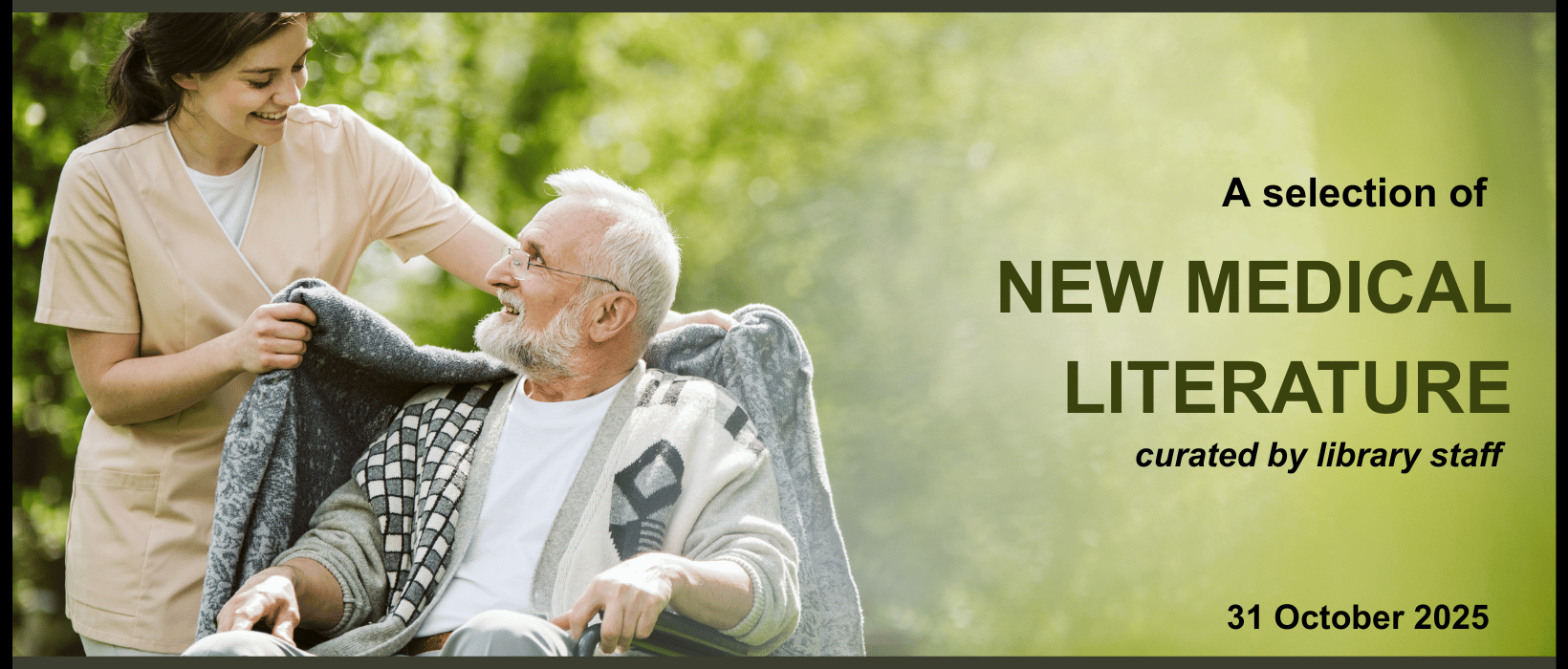 New medical literature nurse and patient