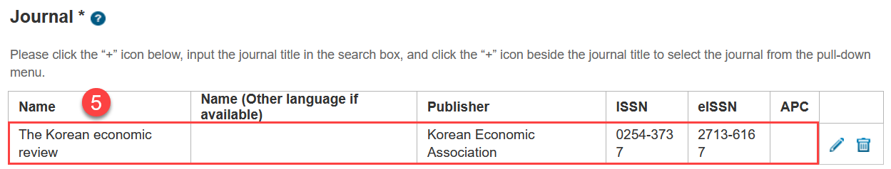 Journal Output Display Example Create New Research Output - HKU RIMS: Research Output Module ...