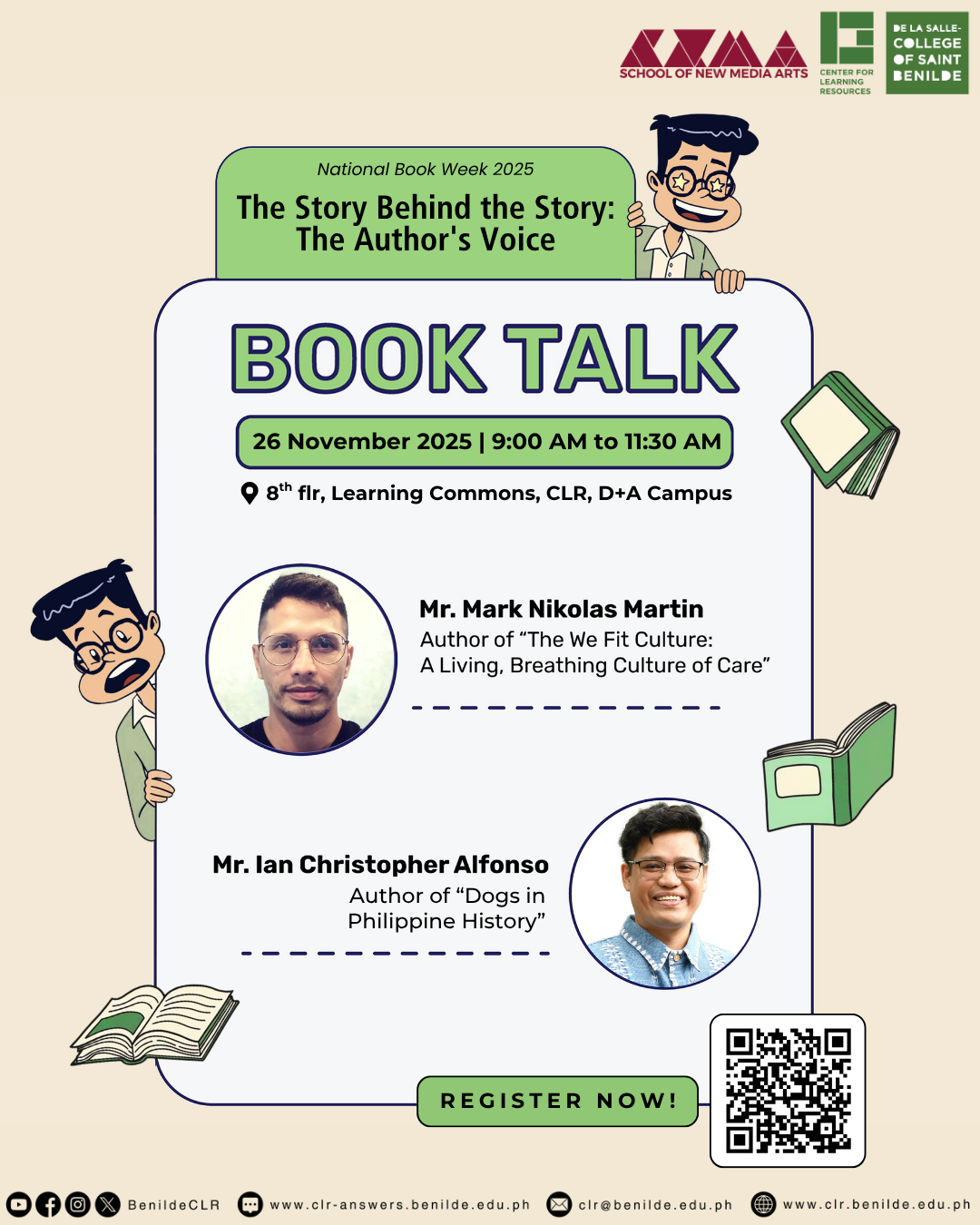 Book Talk: The Story Behind the Story Poster
