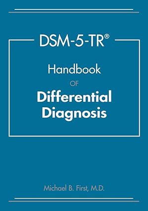 DSM-5-TR handbook of differential diagnosis