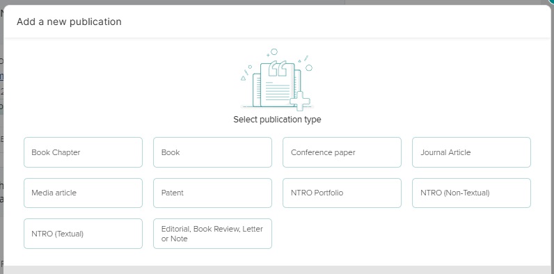 Create a new publication in Elements