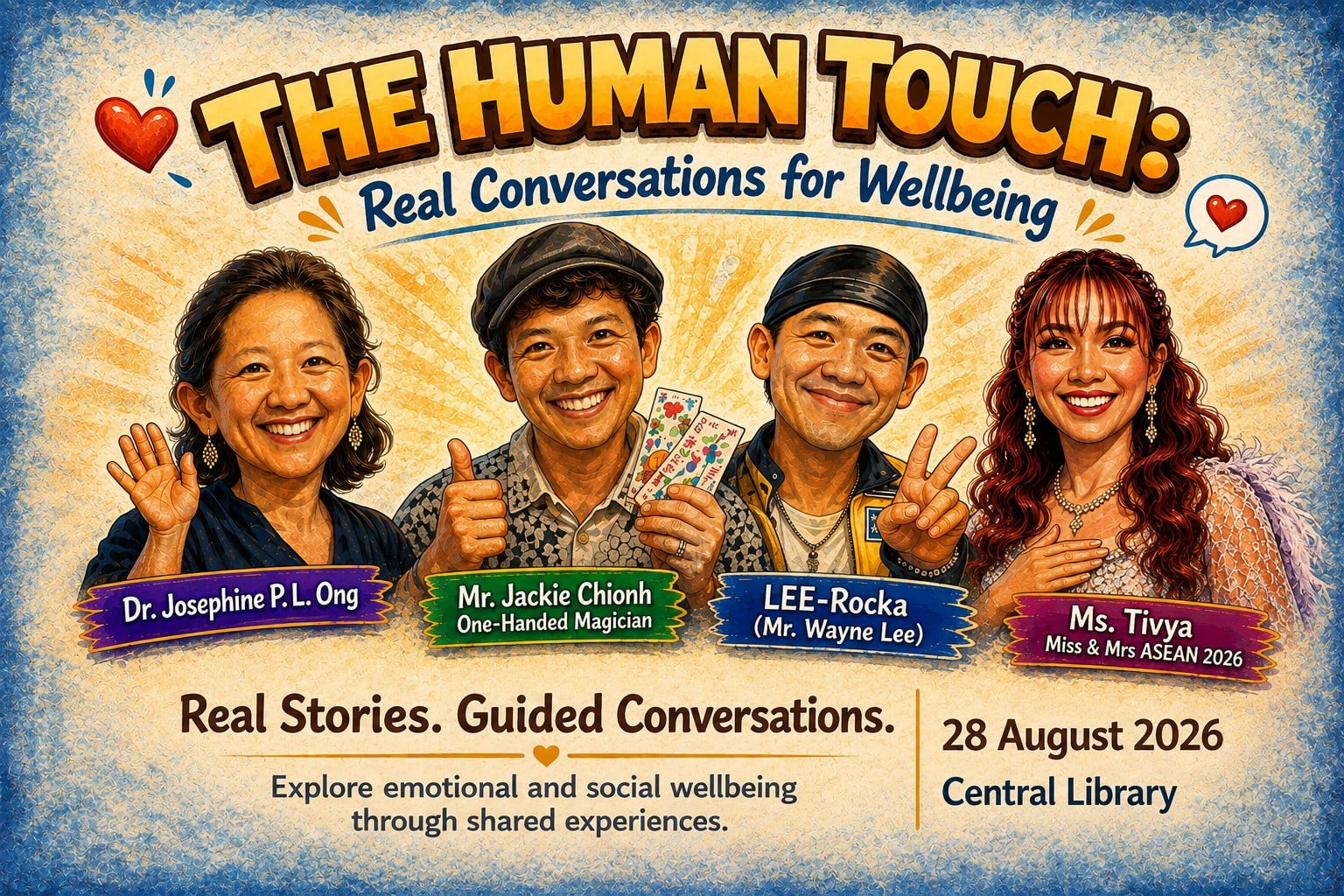 The Human Touch: Conversations for Wellbeing