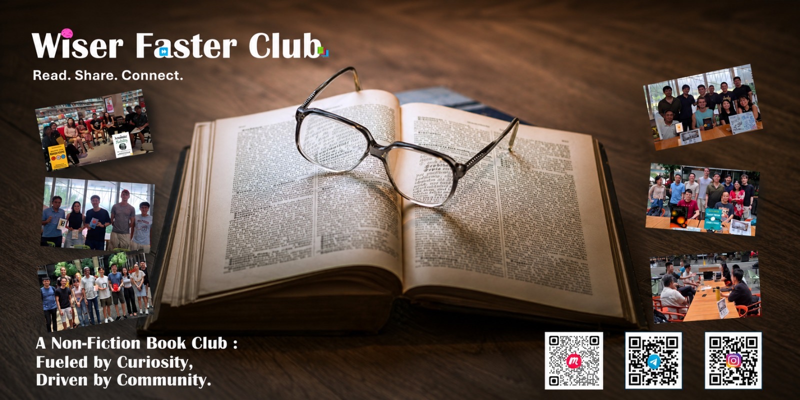 The Wiser Faster Book Club Meetup