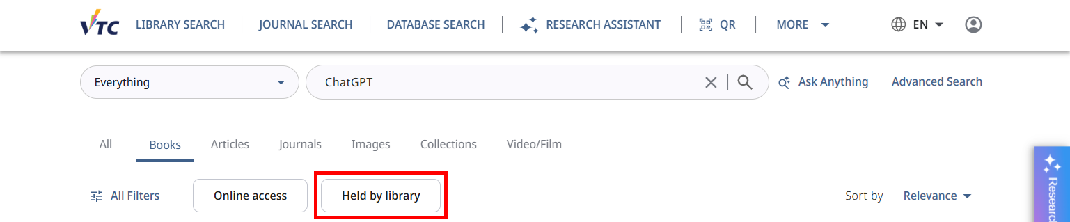 Finding Resources with Primo NDE & Primo Research Assistant - AI in the ...