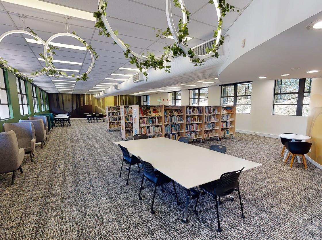 photograph of curriculum collection green wing