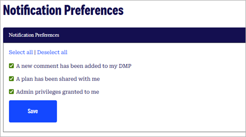 Notification preferences - Research Data Management - LibGuides at ...