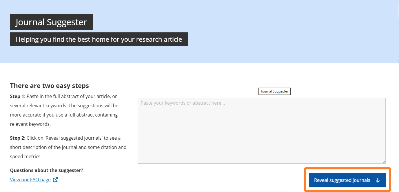 Journal Checker Manuscript Matchers - Journal Metrics - LibGuides at The Chinese ...