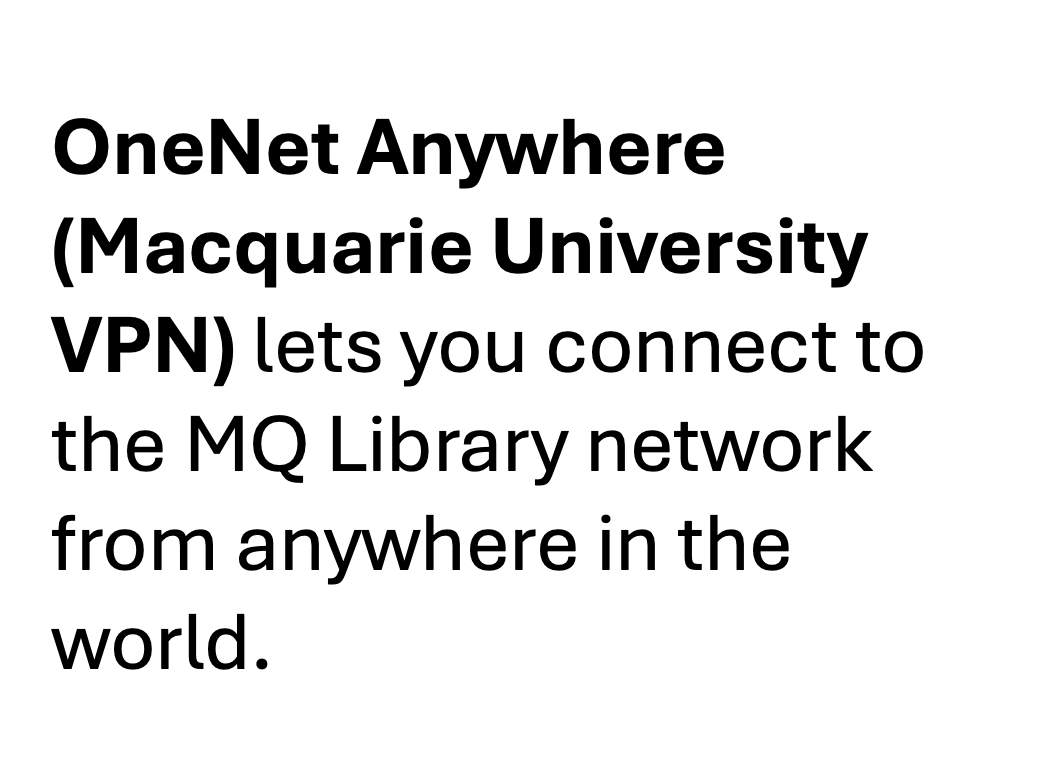 VPN description
