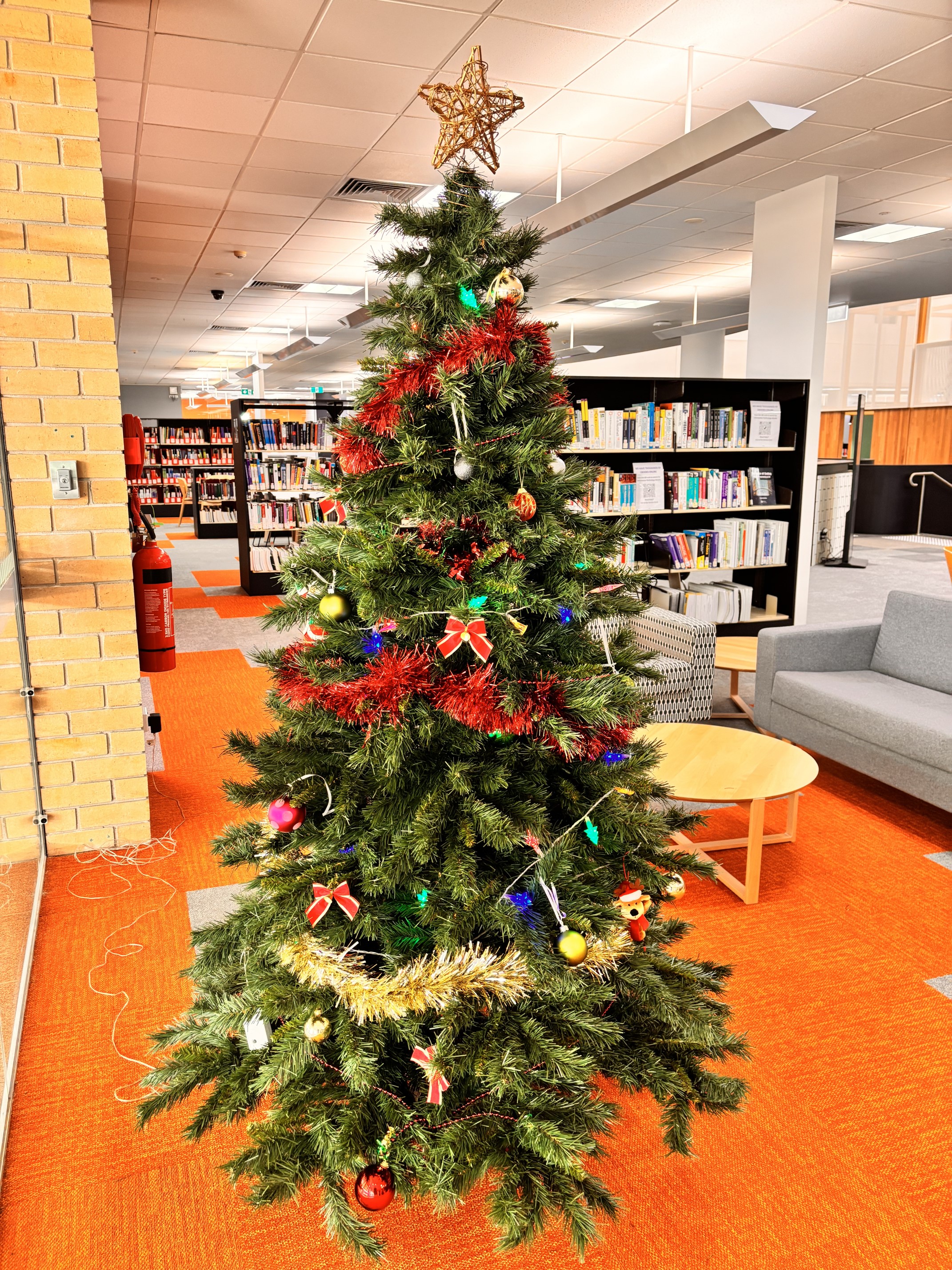 Christmas Tree in Chadstone Library