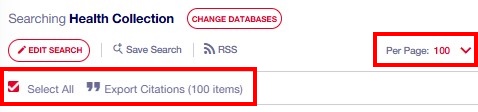 Informit export example