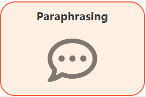 Paraphrasing