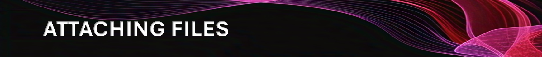 Banner image for attaching files page