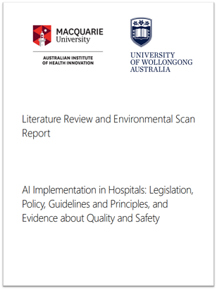 Literature Review and Environmental Scan Report