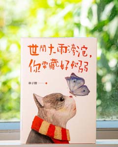 世間大雨滂沱, 你要藏好軟弱.