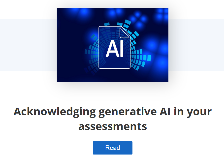 First page of AI H5P object with link to object