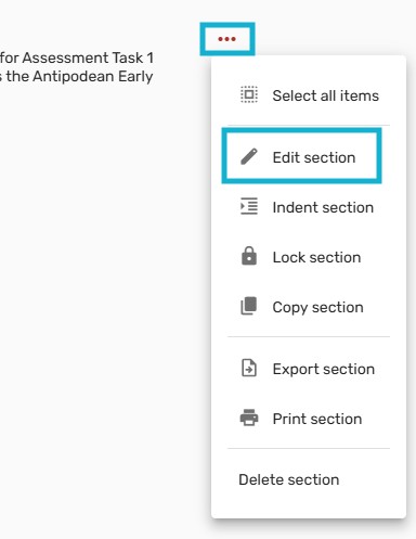 Managing Sections - Reading Lists - Subject Guides at University of ...