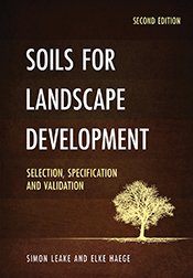 Image for Soils for landscape development : selection, specification and validation