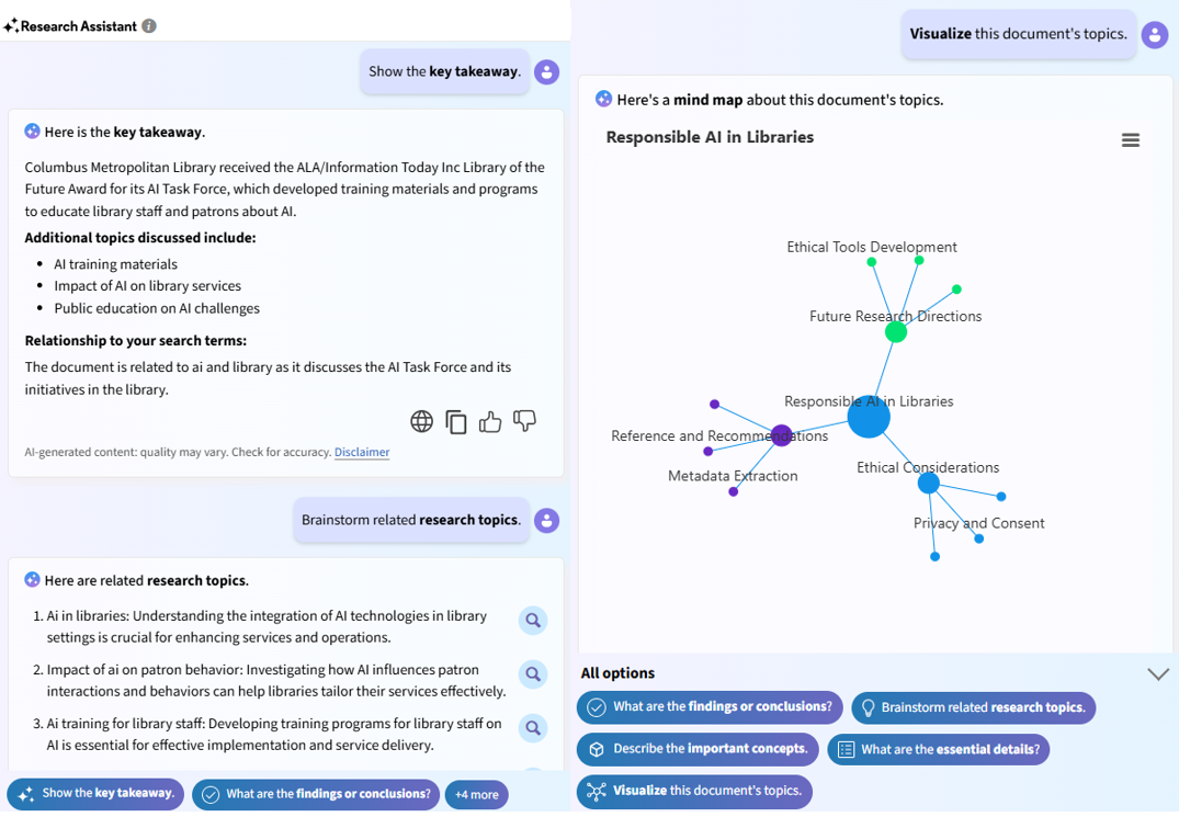 ProQuest RA screenshot
