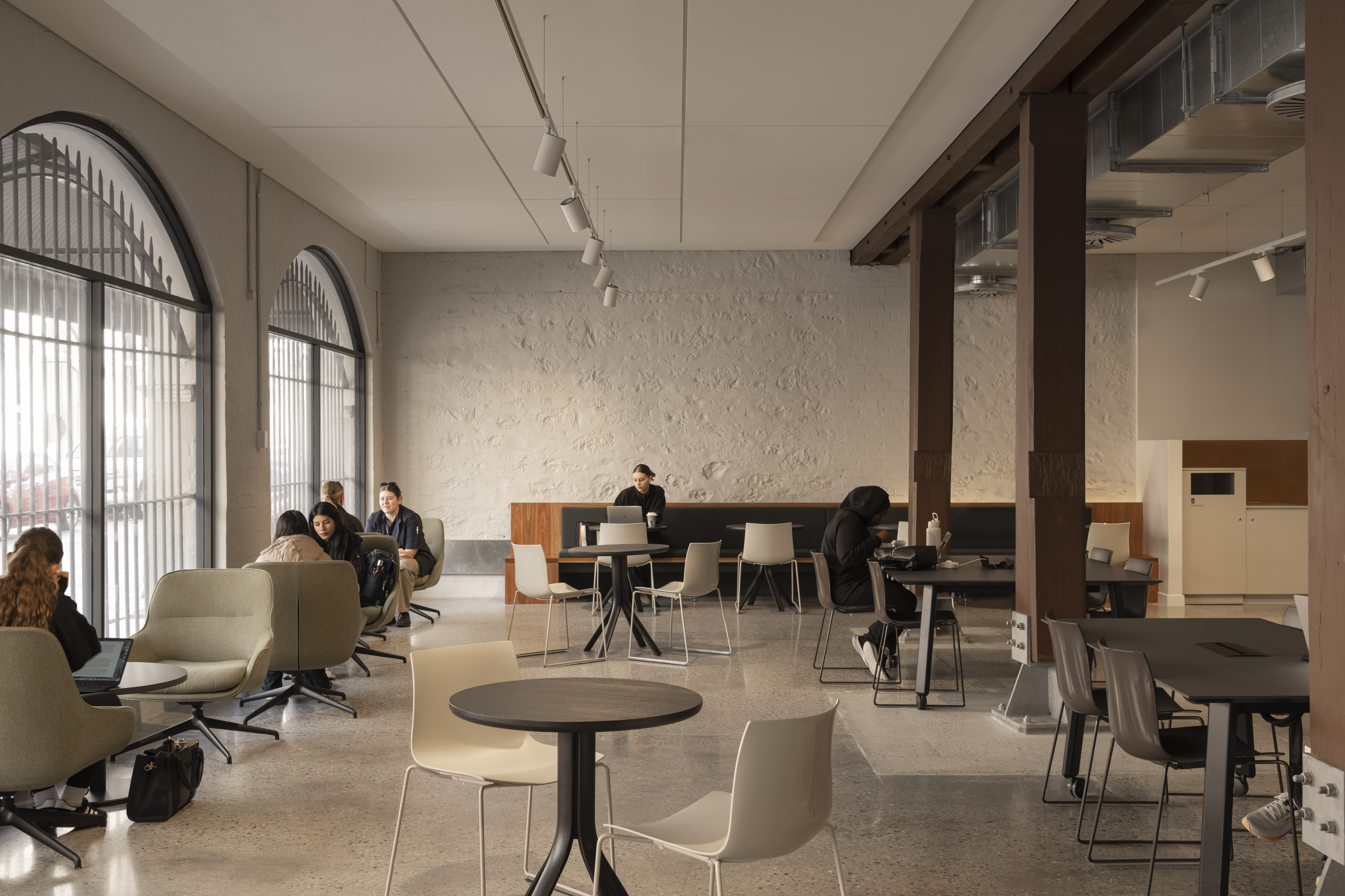 open plan seating at the Study Centre