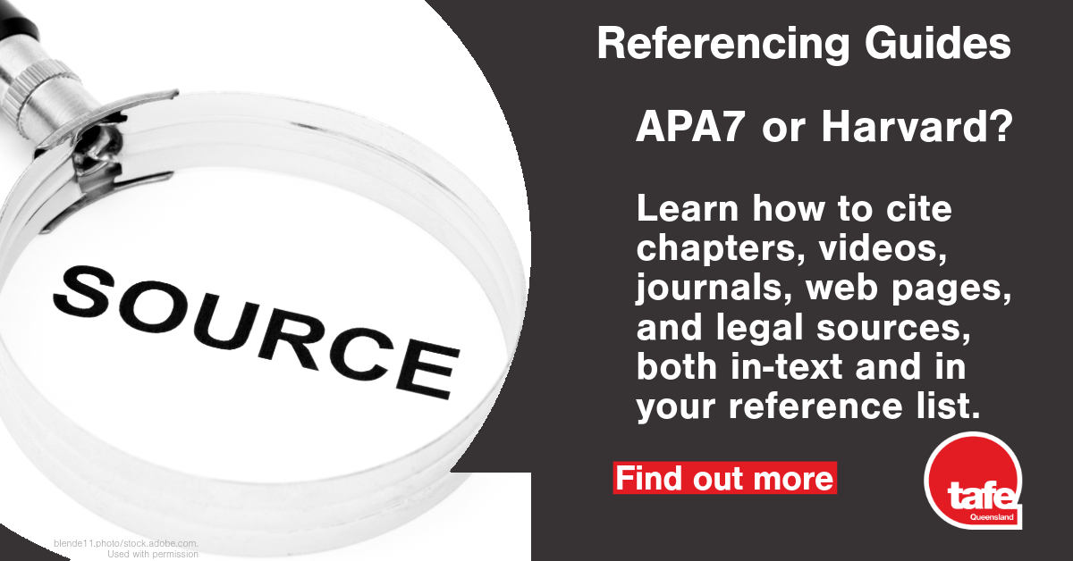 Referencing Guides APA7 and Harvard