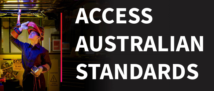 Australian Standards database access click here