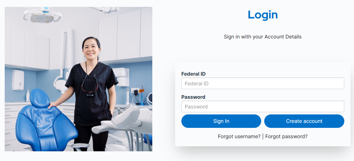 Log into ADA with your federal membership number and password