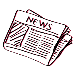 Clipart of a newspaper.